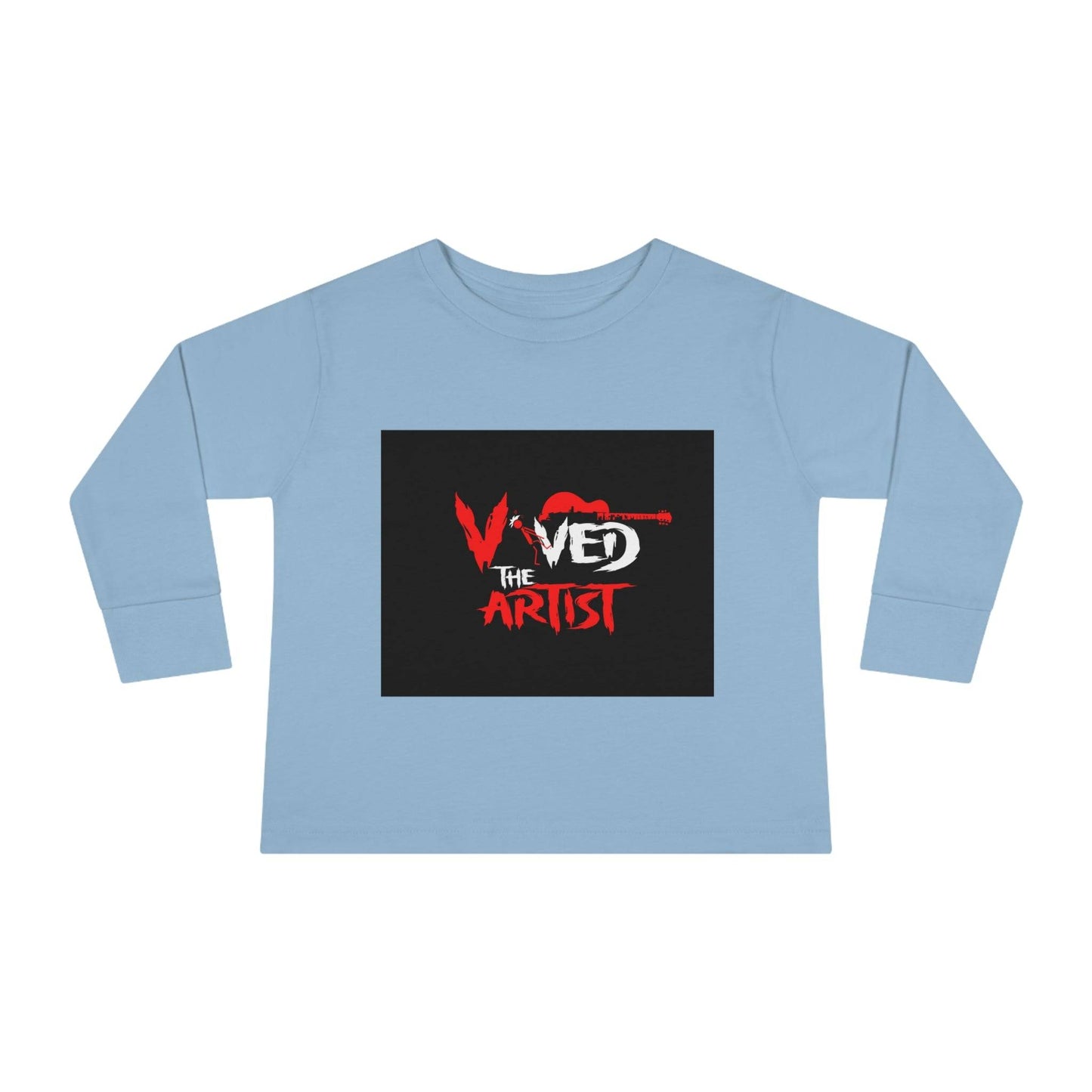 Viv'ed The Artist Toddler Long Sleeve Tee Stylish Artist's Long Sleeve Shirt for Toddlers Comfortable Viv'ed The Artist Toddler Top Trendy Toddler Graphic Tee by the Artist Affordable Artist's Long Sleeve Tee for Toddlers Fashionable Viv'ed The Artist Toddler Shirt Best Quality Toddler Graphic Print Top by the Artist Unique Design Artist's Toddler Long Sleeve Apparel Chic Viv'ed The Artist Toddler Fashion Tee Casual Long Sleeve Tee for Toddlers by Viv'ed The Artist