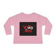Viv'ed The Artist Toddler Long Sleeve Tee Stylish Artist's Long Sleeve Shirt for Toddlers Comfortable Viv'ed The Artist Toddler Top Trendy Toddler Graphic Tee by the Artist Affordable Artist's Long Sleeve Tee for Toddlers Fashionable Viv'ed The Artist Toddler Shirt Best Quality Toddler Graphic Print Top by the Artist Unique Design Artist's Toddler Long Sleeve Apparel Chic Viv'ed The Artist Toddler Fashion Tee Casual Long Sleeve Tee for Toddlers by Viv'ed The Artist
