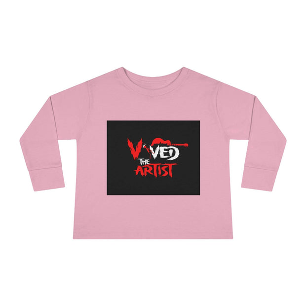 Viv'ed The Artist Toddler Long Sleeve Tee Stylish Artist's Long Sleeve Shirt for Toddlers Comfortable Viv'ed The Artist Toddler Top Trendy Toddler Graphic Tee by the Artist Affordable Artist's Long Sleeve Tee for Toddlers Fashionable Viv'ed The Artist Toddler Shirt Best Quality Toddler Graphic Print Top by the Artist Unique Design Artist's Toddler Long Sleeve Apparel Chic Viv'ed The Artist Toddler Fashion Tee Casual Long Sleeve Tee for Toddlers by Viv'ed The Artist