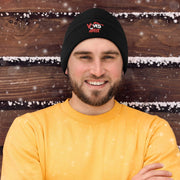 Embroidered knitted hats Vived The Artist beanies Hip-hop fashion knitwear Unique embroidered beanies Streetwear artist hats Urban style knitted caps Custom embroidered headgear Trendy knitted street hats Vived The Artist winter collection Exclusive urban knitwear