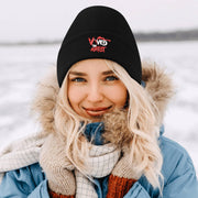 Embroidered knitted hats Vived The Artist beanies Hip-hop fashion knitwear Unique embroidered beanies Streetwear artist hats Urban style knitted caps Custom embroidered headgear Trendy knitted street hats Vived The Artist winter collection Exclusive urban knitwear
