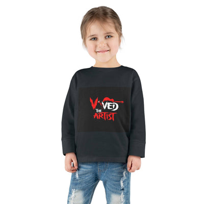 Viv'ed The Artist Toddler Long Sleeve Tee Stylish Artist's Long Sleeve Shirt for Toddlers Comfortable Viv'ed The Artist Toddler Top Trendy Toddler Graphic Tee by the Artist Affordable Artist's Long Sleeve Tee for Toddlers Fashionable Viv'ed The Artist Toddler Shirt Best Quality Toddler Graphic Print Top by the Artist Unique Design Artist's Toddler Long Sleeve Apparel Chic Viv'ed The Artist Toddler Fashion Tee Casual Long Sleeve Tee for Toddlers by Viv'ed The Artist