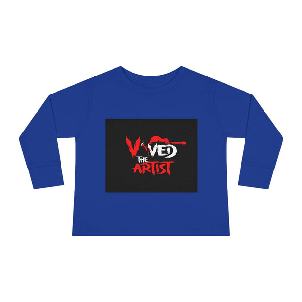 Viv'ed The Artist Toddler Long Sleeve Tee Stylish Artist's Long Sleeve Shirt for Toddlers Comfortable Viv'ed The Artist Toddler Top Trendy Toddler Graphic Tee by the Artist Affordable Artist's Long Sleeve Tee for Toddlers Fashionable Viv'ed The Artist Toddler Shirt Best Quality Toddler Graphic Print Top by the Artist Unique Design Artist's Toddler Long Sleeve Apparel Chic Viv'ed The Artist Toddler Fashion Tee Casual Long Sleeve Tee for Toddlers by Viv'ed The Artist