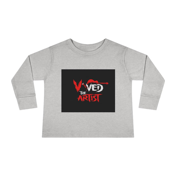 Viv'ed The Artist Toddler Long Sleeve Tee Stylish Artist's Long Sleeve Shirt for Toddlers Comfortable Viv'ed The Artist Toddler Top Trendy Toddler Graphic Tee by the Artist Affordable Artist's Long Sleeve Tee for Toddlers Fashionable Viv'ed The Artist Toddler Shirt Best Quality Toddler Graphic Print Top by the Artist Unique Design Artist's Toddler Long Sleeve Apparel Chic Viv'ed The Artist Toddler Fashion Tee Casual Long Sleeve Tee for Toddlers by Viv'ed The Artist