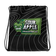 Vibrant Green Athletic Drawstring Backpack