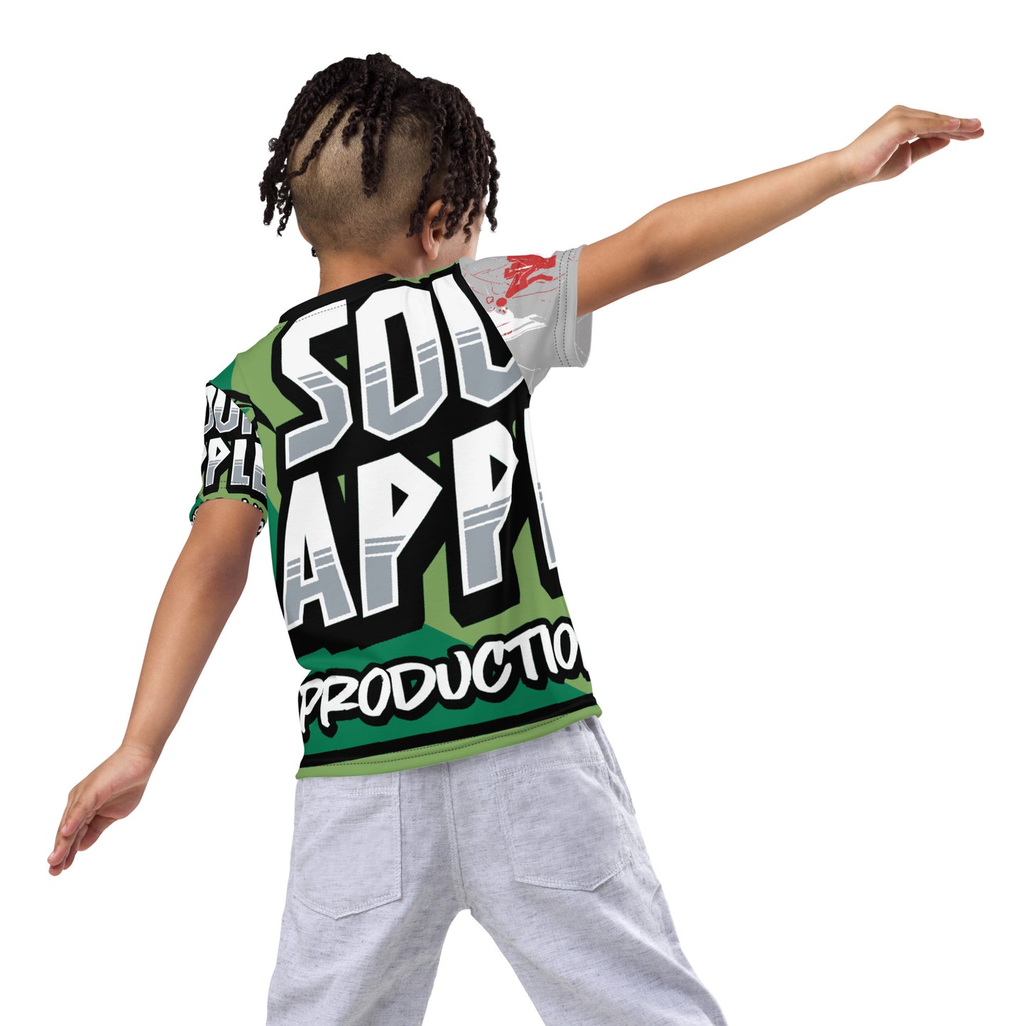 Sour Apple & Viv'ed the Artist Kid's Athleisure Shirt