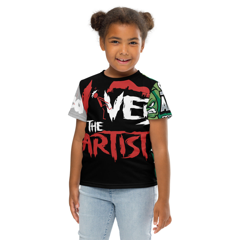 Sour Apple & Viv'ed the Artist Kid's Athleisure Shirt