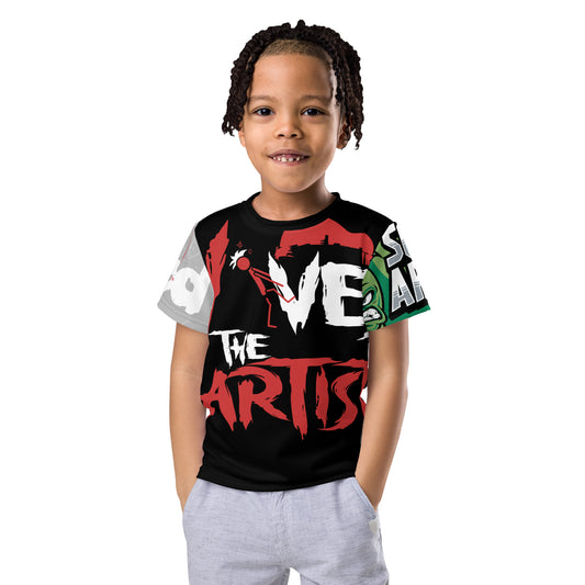 Sour Apple & Viv'ed the Artist Kid's Athleisure Shirt