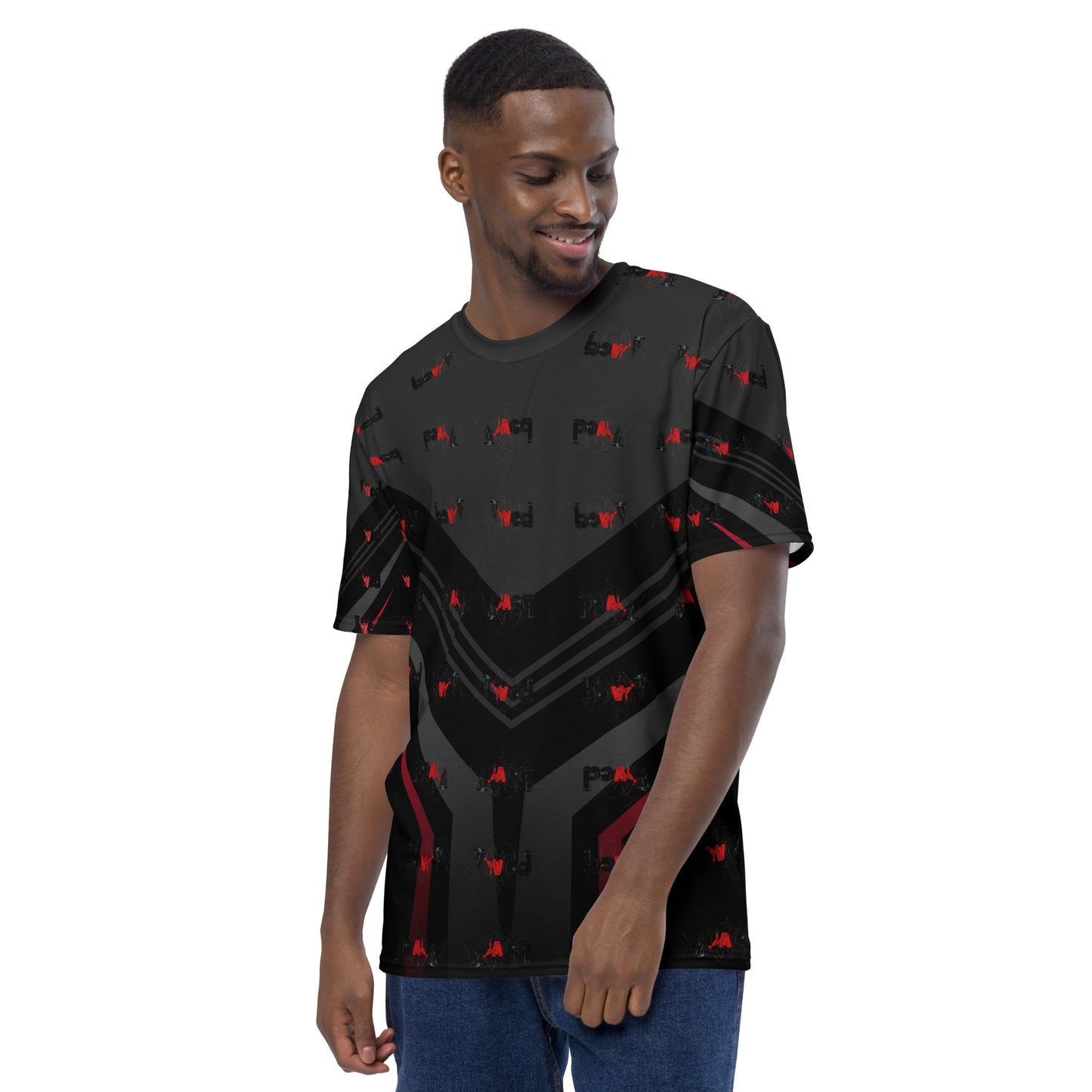 Viv'e The Artist All-Over Athleisure Wear Men's T-Shirt