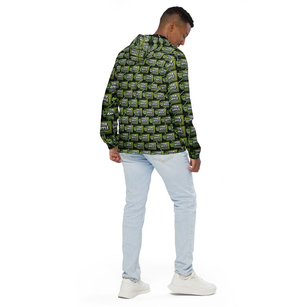 Sour Apple Men's Lightweight Athletic Windbreaker