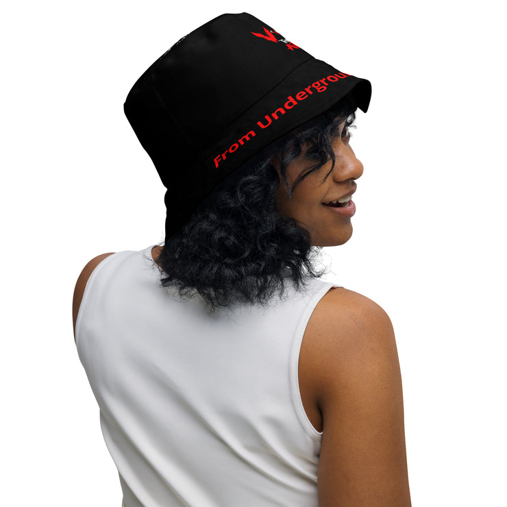 Sour Apple Reversible Bucket Hat for Stylish Athleisure Wear