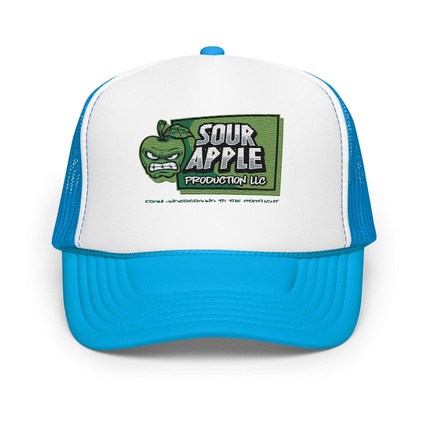 Sour Apple Foam Trucker Hat for Athleisure Style