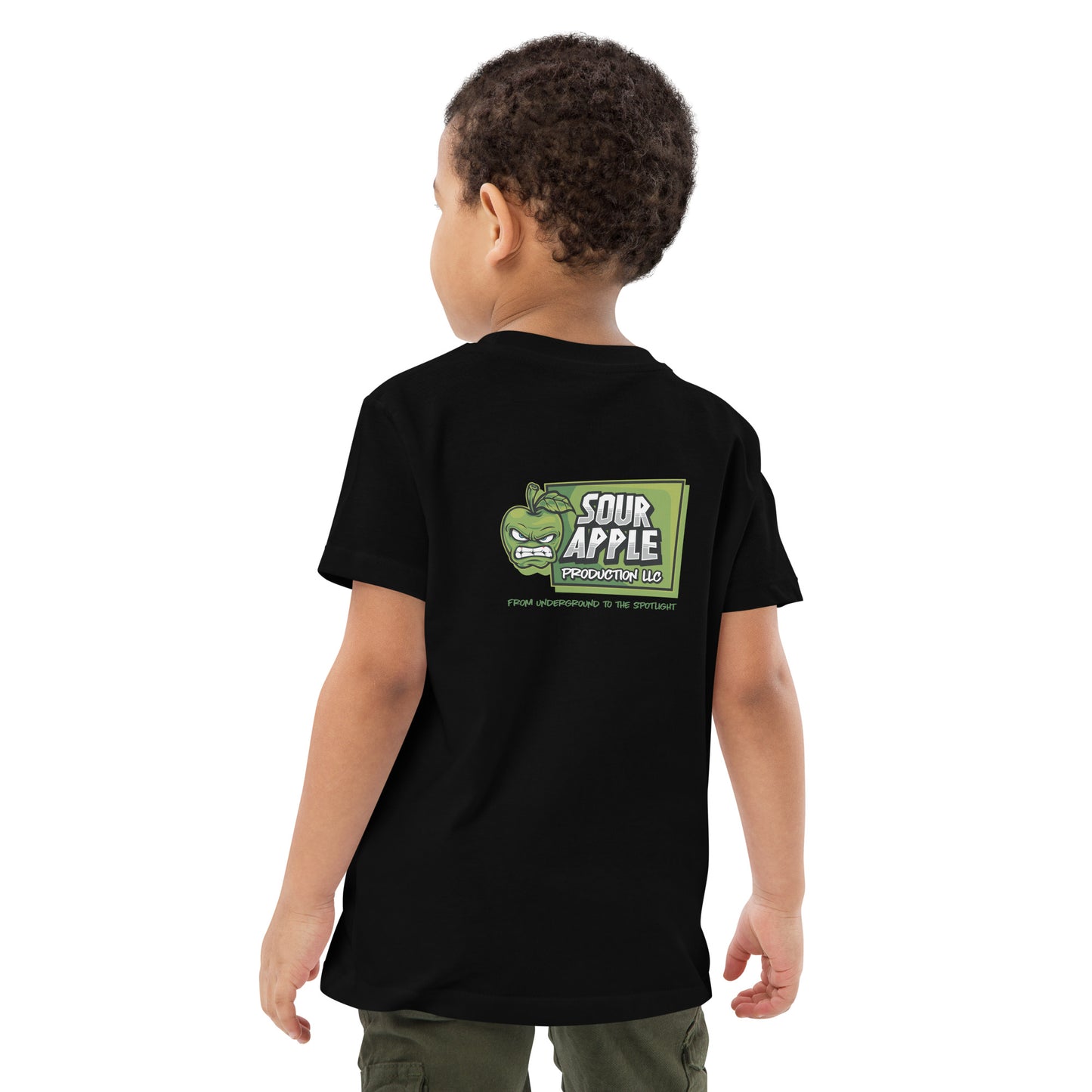 Sour Apple Eco-Friendly Cotton T-Shirt for Kids