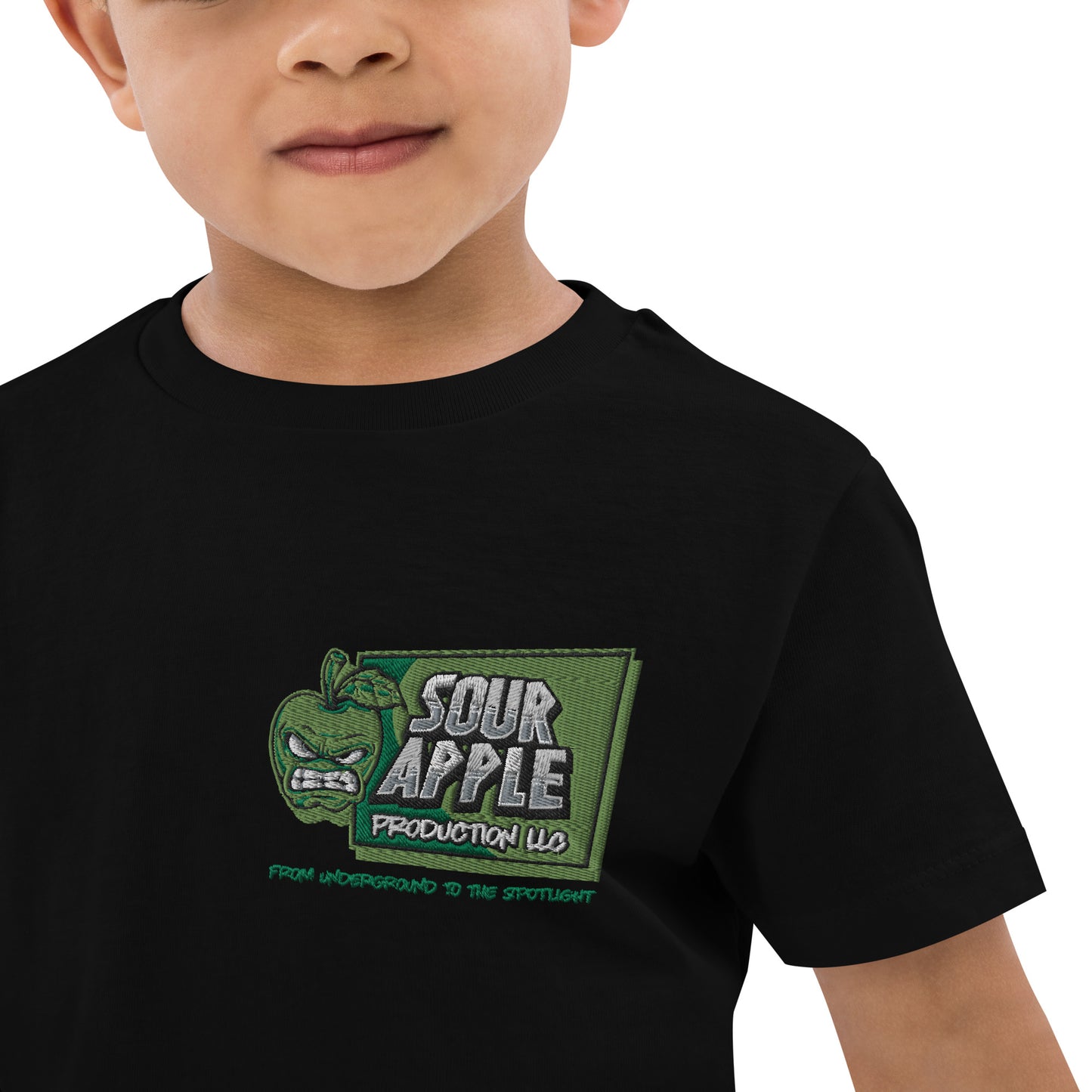 Sour Apple Eco-Friendly Cotton T-Shirt for Kids