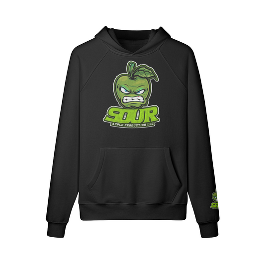 Sour Apple Men's Cozy Fleece-Lined Hoodie for Athleisure Wear