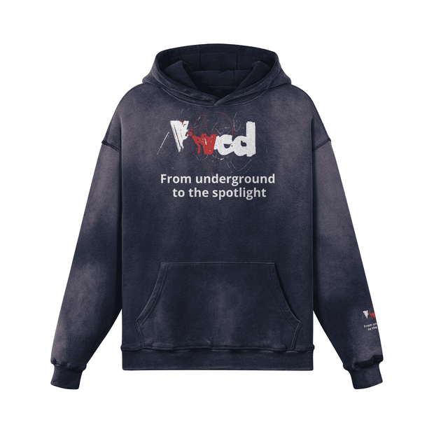Viv'ed the Artist Women's Athleisure Wear Sun-Faded Hoodie
