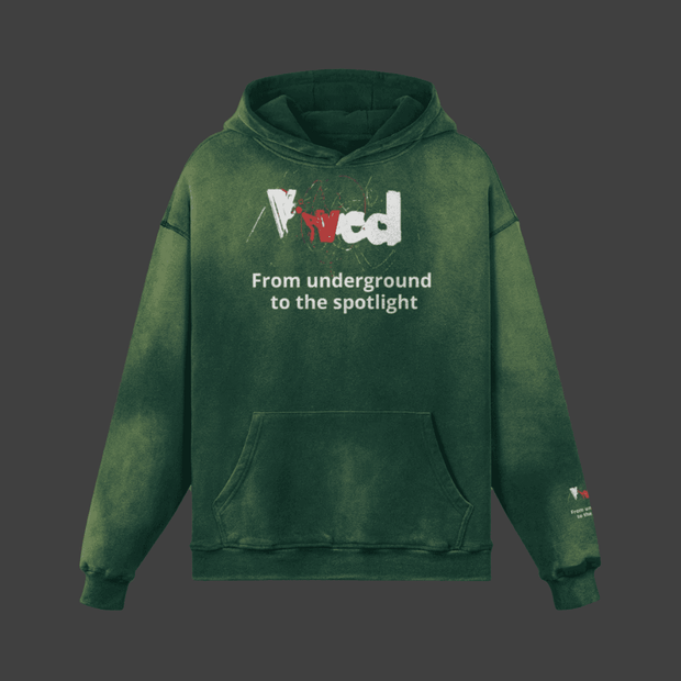 Viv'ed the Artist Women's Athleisure Wear Sun-Faded Hoodie
