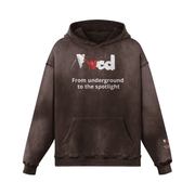 Viv'ed the Artist Women's Athleisure Wear Sun-Faded Hoodie