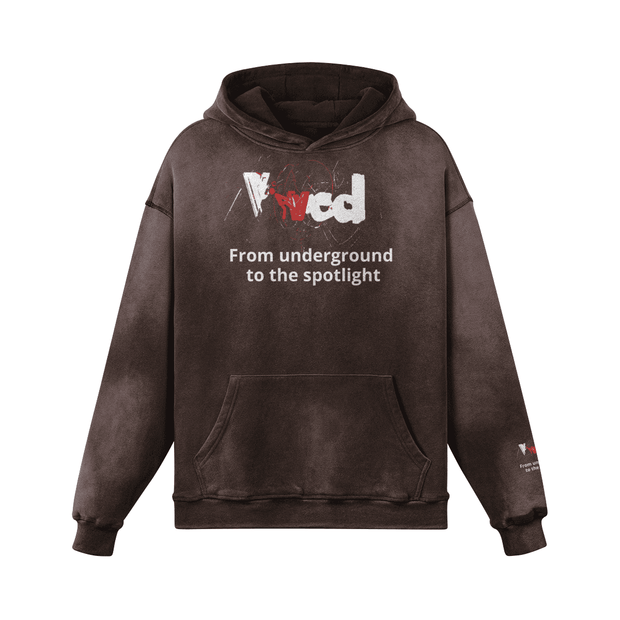 Viv'ed the Artist Women's Athleisure Wear Sun-Faded Hoodie