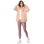 Viv'ed the Artist Women's Athleisure Lightweight Zip Up Windbreaker