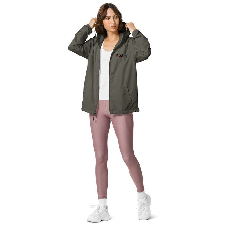 Viv'ed the Artist Women's Athleisure Lightweight Zip Up Windbreaker