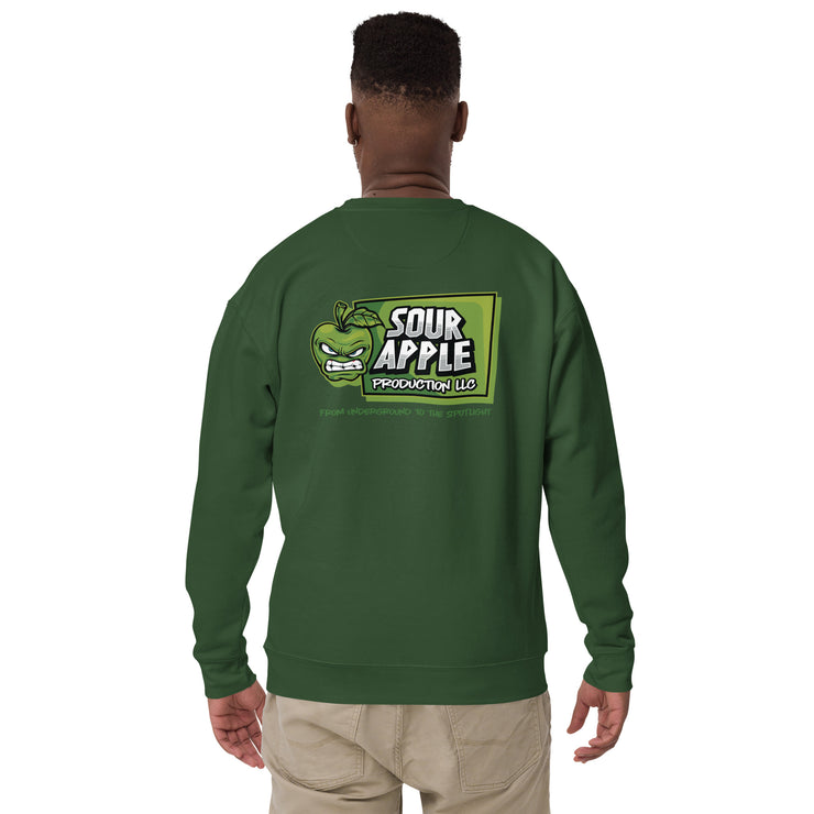 Sour Apple Unisex Athleisure Sweatshirt