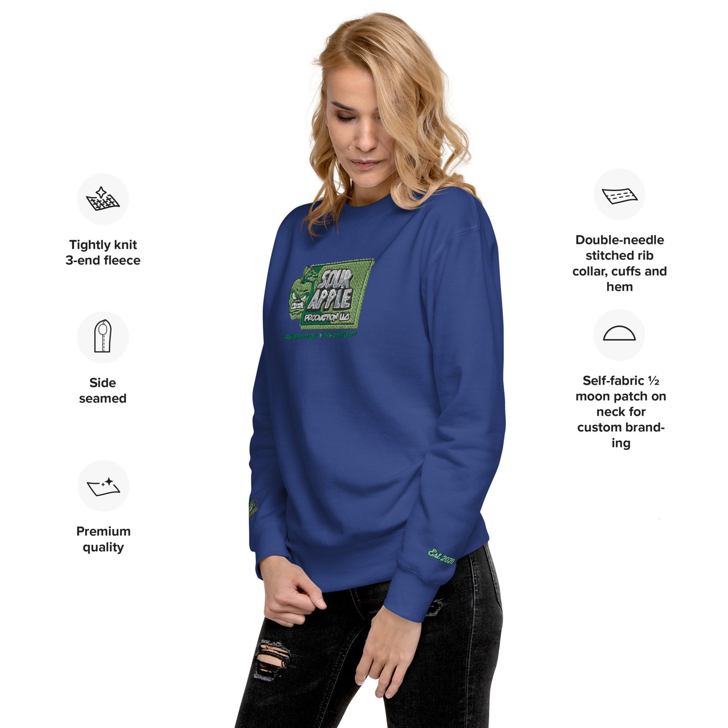 Sour Apple Unisex Premium Sweatshirt