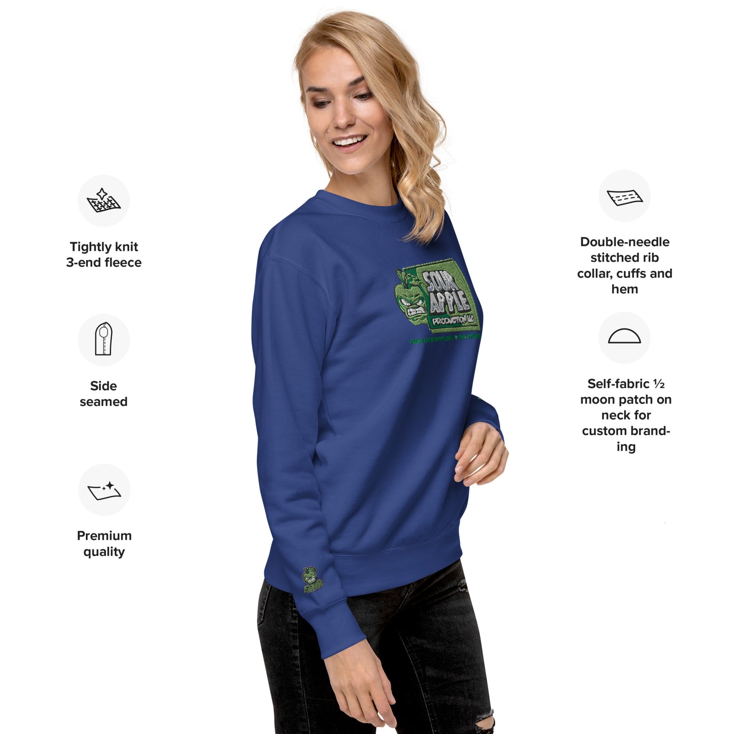 Sour Apple Unisex Premium Sweatshirt