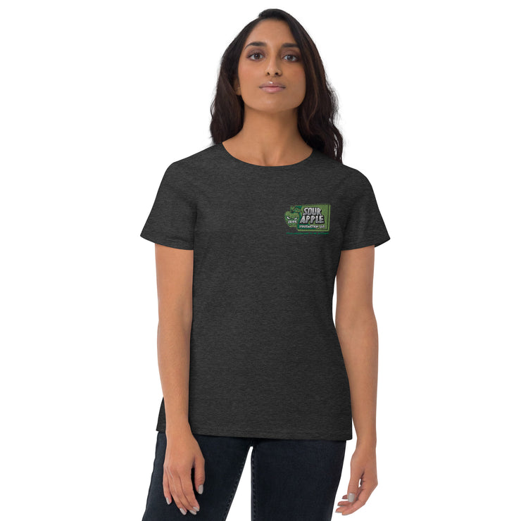 Sour Apple Women's Athleisure Wear Short Sleeve T- Shirt