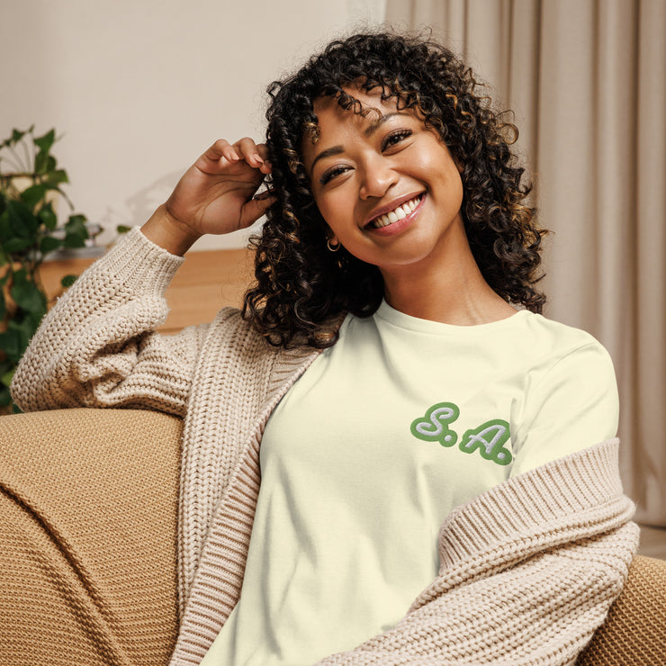 Sour Apple Women's Relaxed T-Shirt