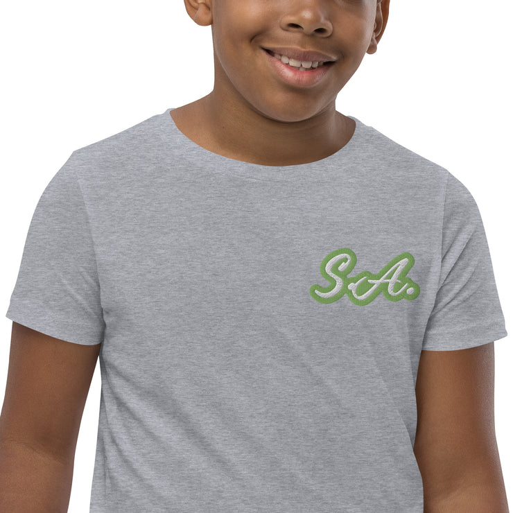 Sour Apple Youth Athleisure Wear Short Sleeve T-Shirt