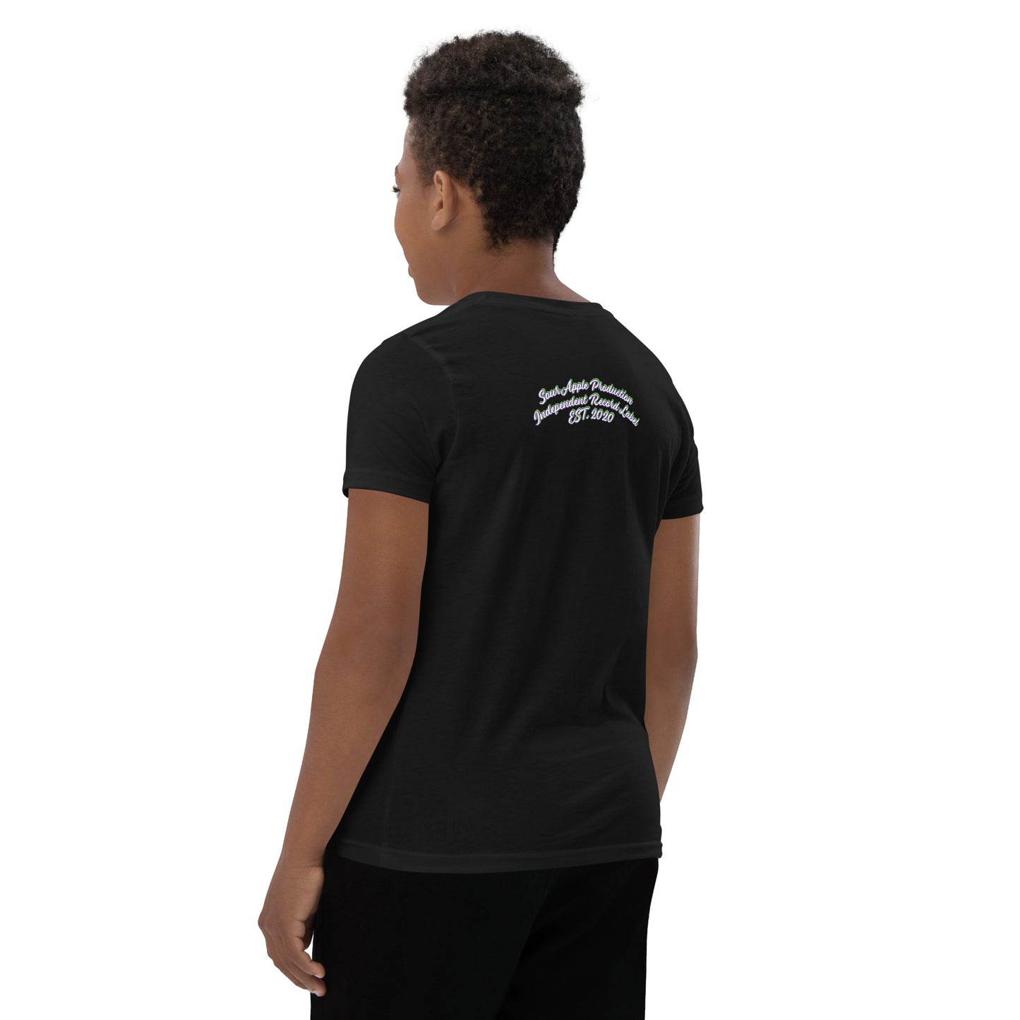 Sour Apple Youth Athleisure Wear Short Sleeve T-Shirt