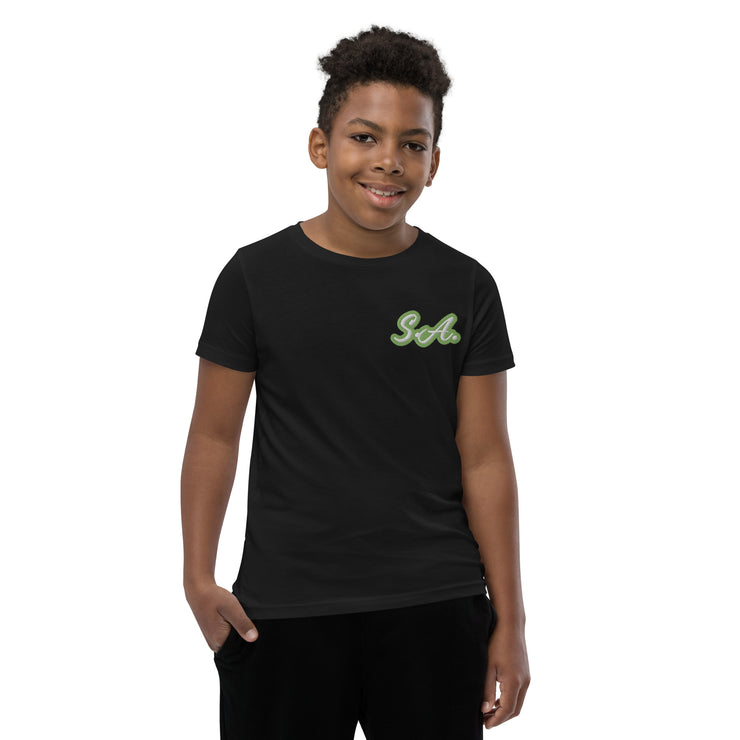 Sour Apple Youth Athleisure Wear Short Sleeve T-Shirt