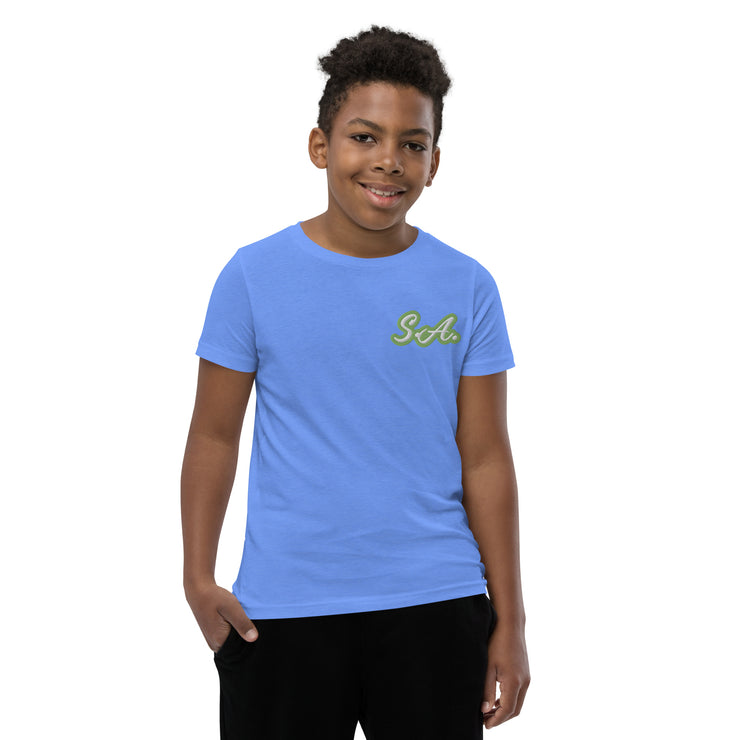 Sour Apple Youth Athleisure Wear Short Sleeve T-Shirt