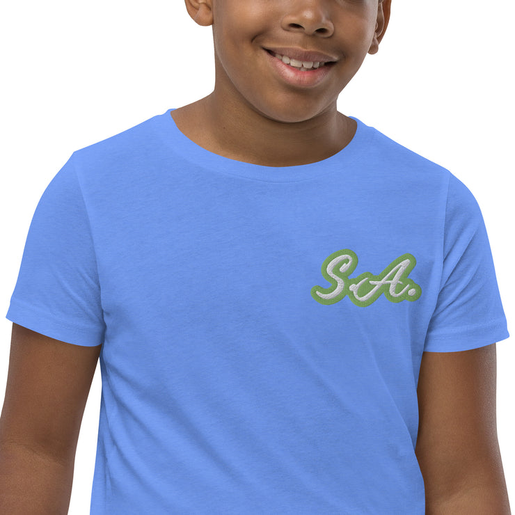 Sour Apple Youth Athleisure Wear Short Sleeve T-Shirt