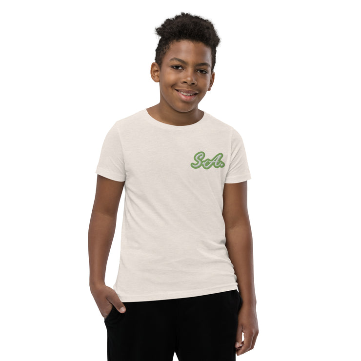 Sour Apple Youth Athleisure Wear Short Sleeve T-Shirt