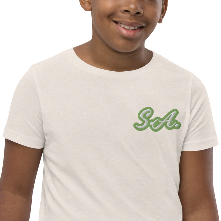 Sour Apple Youth Athleisure Wear Short Sleeve T-Shirt