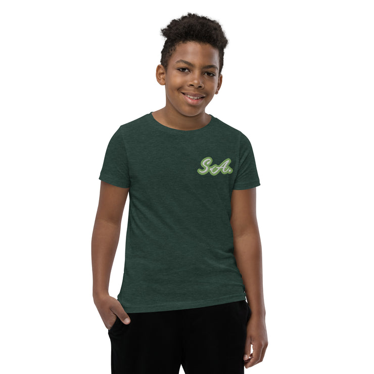 Sour Apple Youth Athleisure Wear Short Sleeve T-Shirt