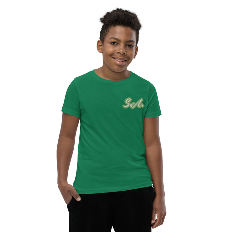 Sour Apple Youth Athleisure Wear Short Sleeve T-Shirt