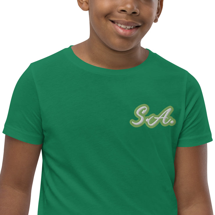 Sour Apple Youth Athleisure Wear Short Sleeve T-Shirt