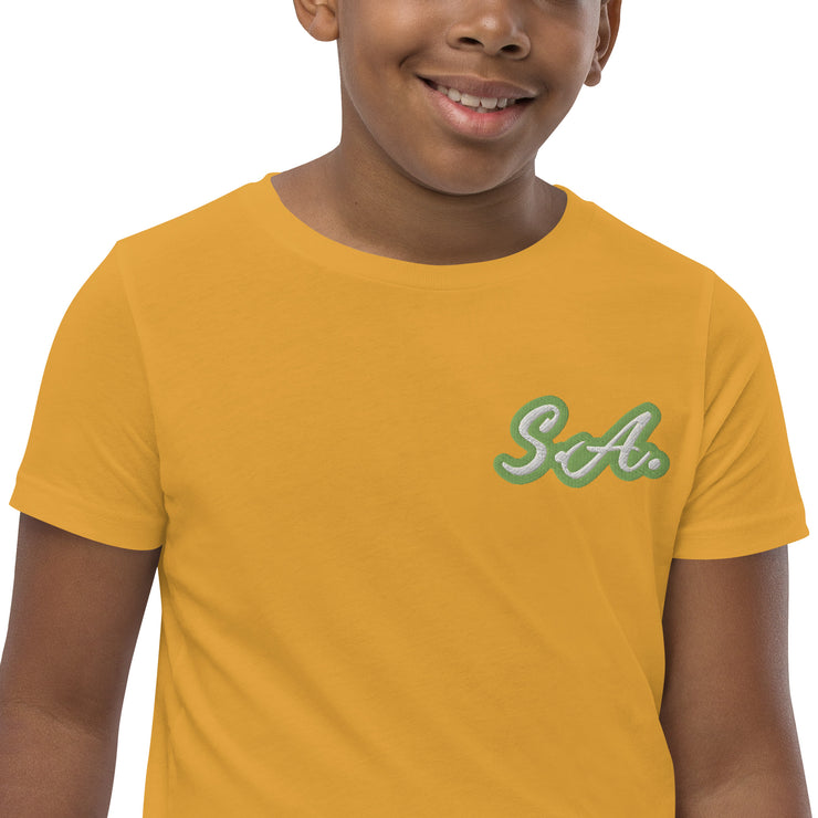 Sour Apple Youth Athleisure Wear Short Sleeve T-Shirt