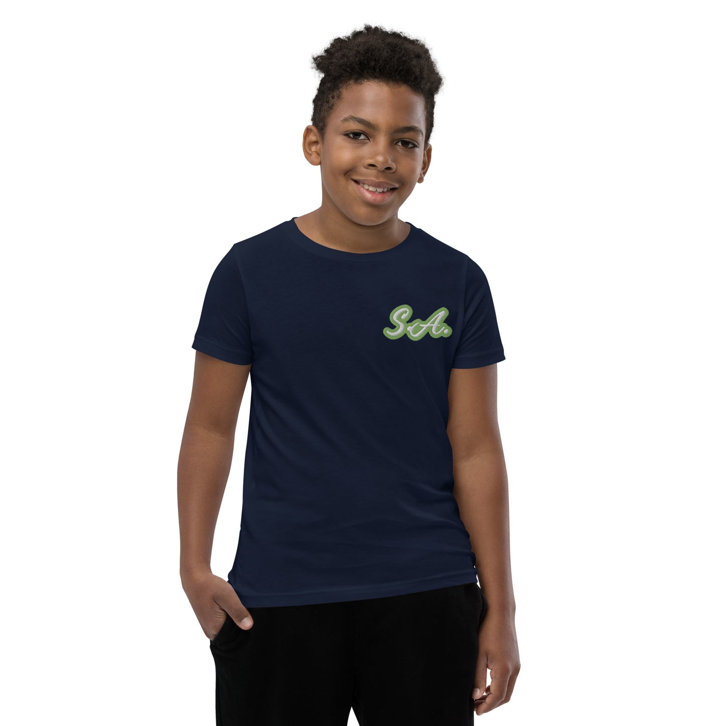 Sour Apple Youth Athleisure Wear Short Sleeve T-Shirt