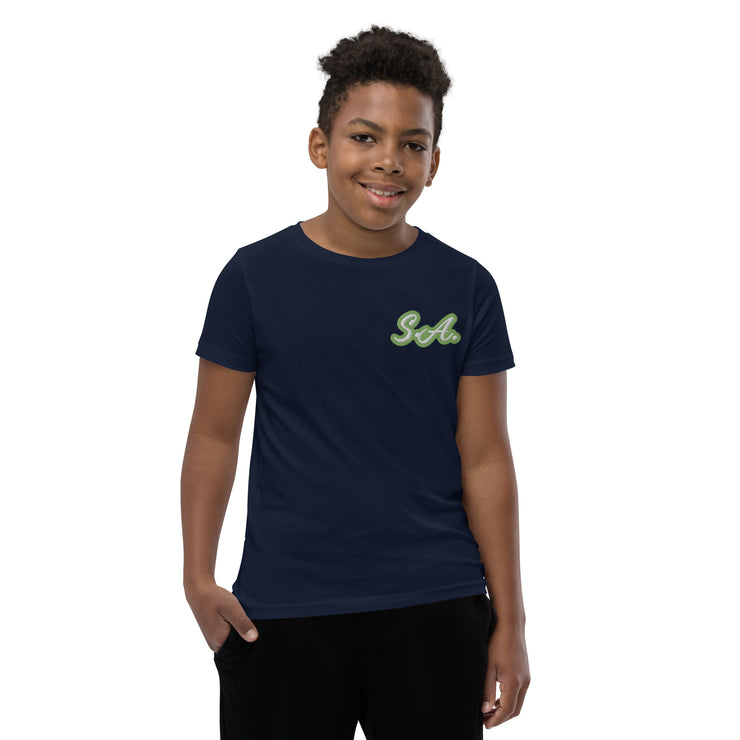 Sour Apple Youth Athleisure Wear Short Sleeve T-Shirt