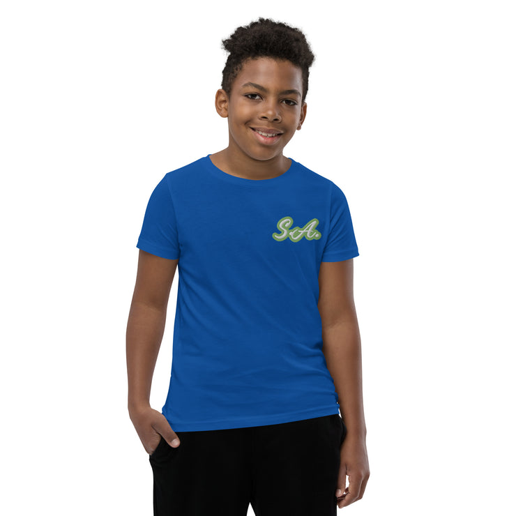 Sour Apple Youth Athleisure Wear Short Sleeve T-Shirt