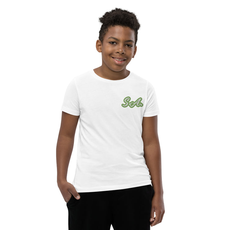 Sour Apple Youth Athleisure Wear Short Sleeve T-Shirt