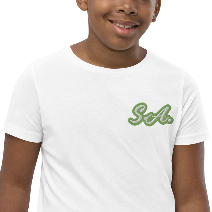 Sour Apple Youth Athleisure Wear Short Sleeve T-Shirt