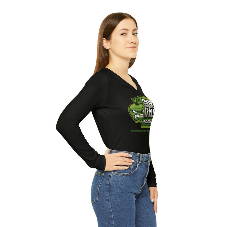 Sour Apple Women's LS V-Neck Shirt - Sour Apple ShopSour Apple Women's LS V-Neck Shirts, Fashionable LS V-Neck Shirts for Women, Stylish Sour Apple Long Sleeve V-Neck Shirt, Contemporary Women's Fashion, Exclusive LS V-Neck Shirt Collection, Trendy Sour Apple Women's Shirt, Unique Long Sleeve V-Neck Shirt Styles, Comfortable Casual Fashion, Casual Fashionable Women's Clothing, Artistic LS V-Neck Shirt Series, Sour Apple Women's Fashion Collection