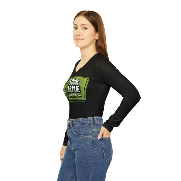 Sour Apple Women's LS V-Neck Shirt - Sour Apple ShopSour Apple Women's LS V-Neck Shirts, Fashionable LS V-Neck Shirts for Women, Stylish Sour Apple Long Sleeve V-Neck Shirt, Contemporary Women's Fashion, Exclusive LS V-Neck Shirt Collection, Trendy Sour Apple Women's Shirt, Unique Long Sleeve V-Neck Shirt Styles, Comfortable Casual Fashion, Casual Fashionable Women's Clothing, Artistic LS V-Neck Shirt Series, Sour Apple Women's Fashion Collection